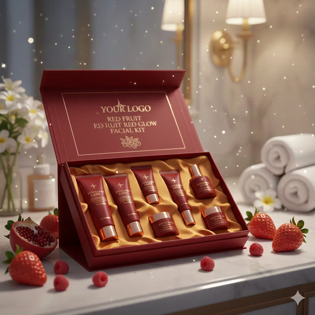Red Fruit Glow Facial Kit