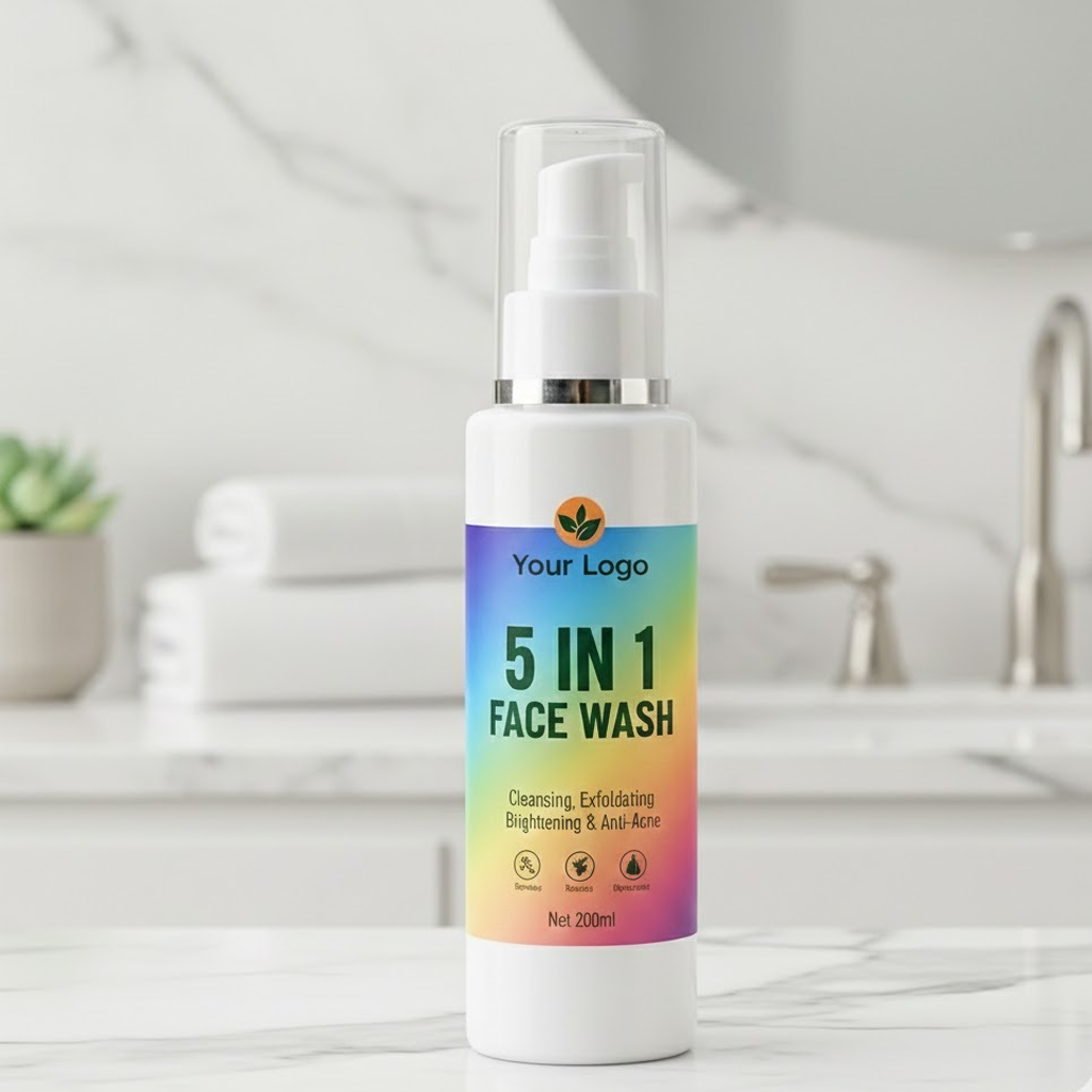 5 In 1 Face Wash