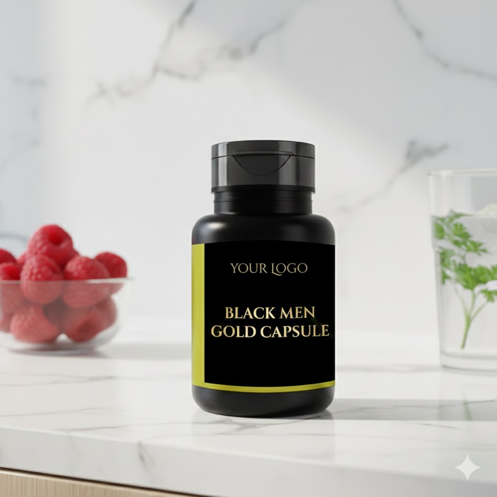 Black Men Gold Capsule